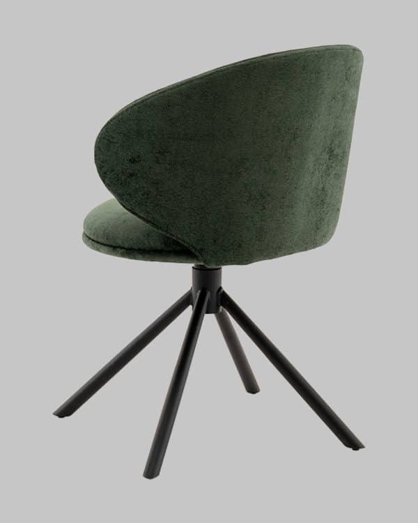 Стул Труфальд велюр зеленый — изображение 3