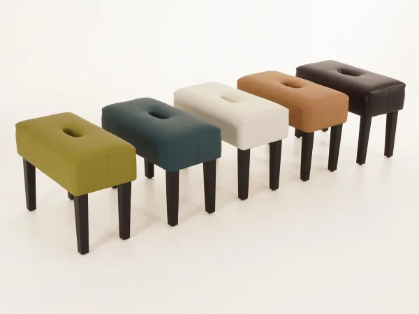 Табурет мягкий Handy белый — изображение 5