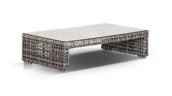 "Тито" журнальный столик из искусственного ротанга