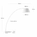 Торшер Chop белый — изображение 3