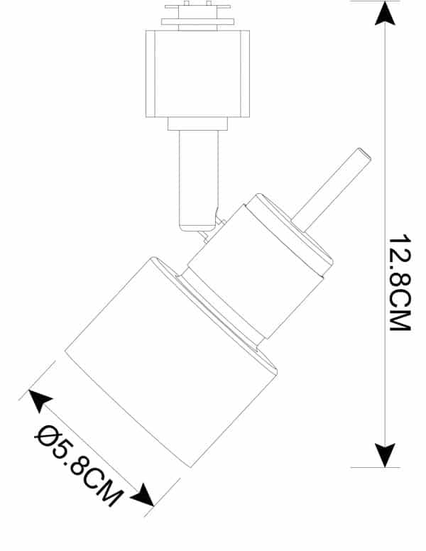 Трековый светильник Arte Lamp ALMACH A1906PL-1BK — изображение 4