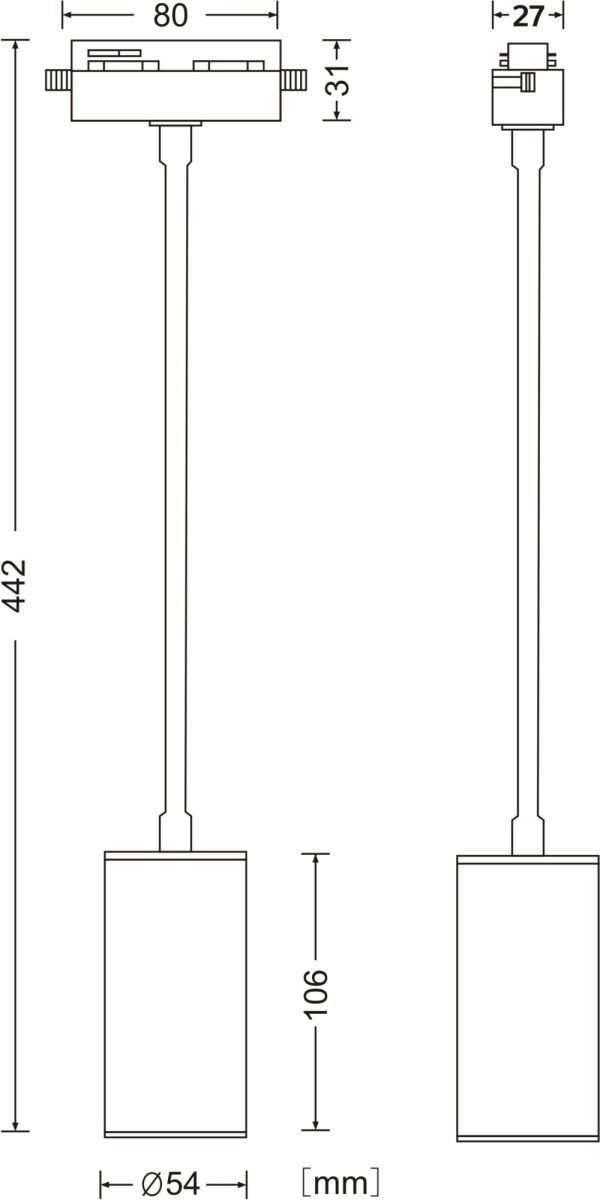 Трековый светильник Technical TR010-1-GU10-W — изображение 2