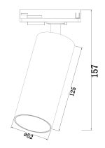 Трековый светильник Technical TR021-1-12B3K — изображение 2