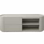 Тумба Lagom под ТВ 2 ящика 2 полки ширина 140 см (дымка)