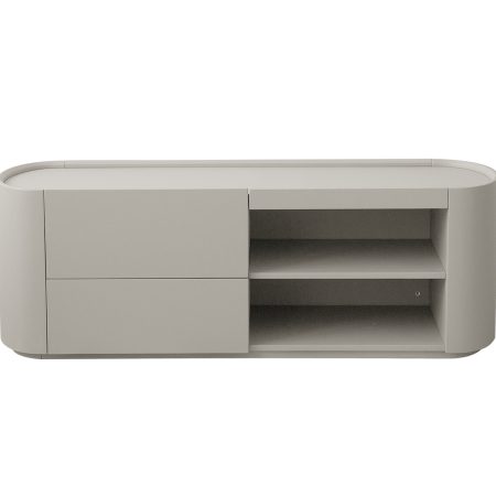 Тумба Lagom под ТВ 2 ящика 2 полки ширина 140 см (дымка)