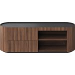 Тумба Lagom под ТВ 2 ящика 2 полки ширина 140 см (орех