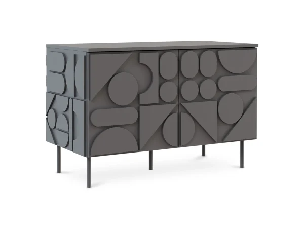 Тумба малая Milton серый — изображение 2