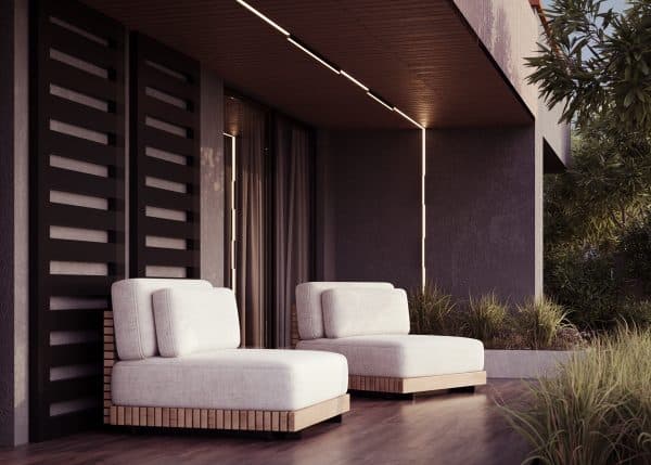 Уличный трековый светильник Outdoor O-TR02-1-S-24WB4K — изображение 3