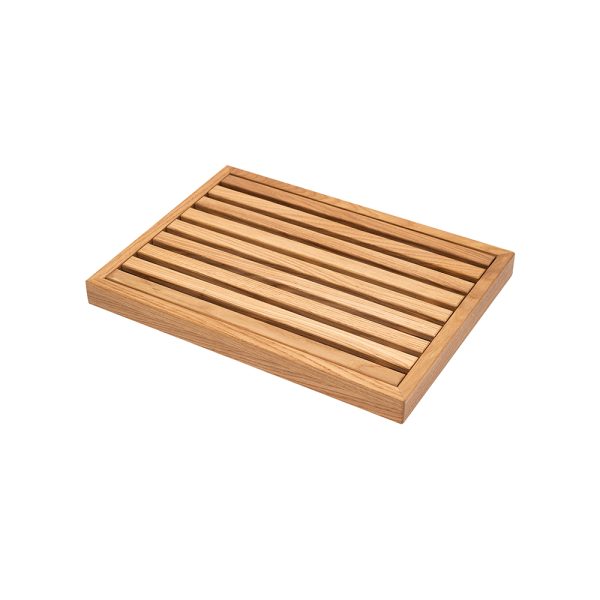 Uneca Доска для хлеба дубовая со съёмной решёткой 37x27x3 Uneca Доска для хлеба дубовая со съёмной решёткой 37x27x3