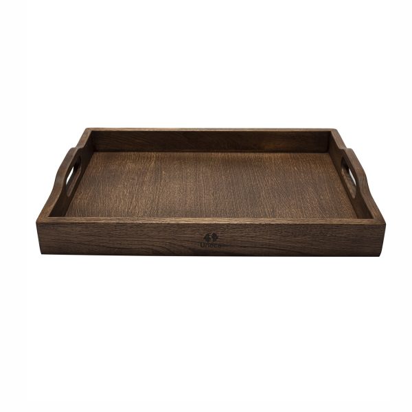 Uneca Поднос дубовый с ручками 50х36х6 Uneca Поднос дубовый с ручками 50х36х6