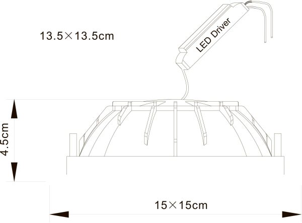 Встраиваемый светильник Arte Lamp RIFLESSIONE A7412PL-1WH — изображение 4