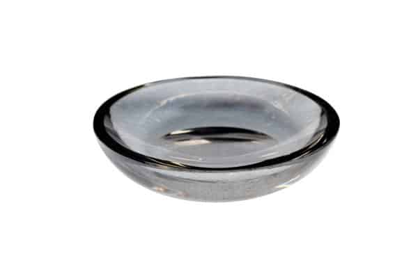 XX230481 Мыльница стекло дымчатое d11*2