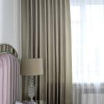 121GD-00117 Портьера EUPHORIA 12 оливковая 300*260