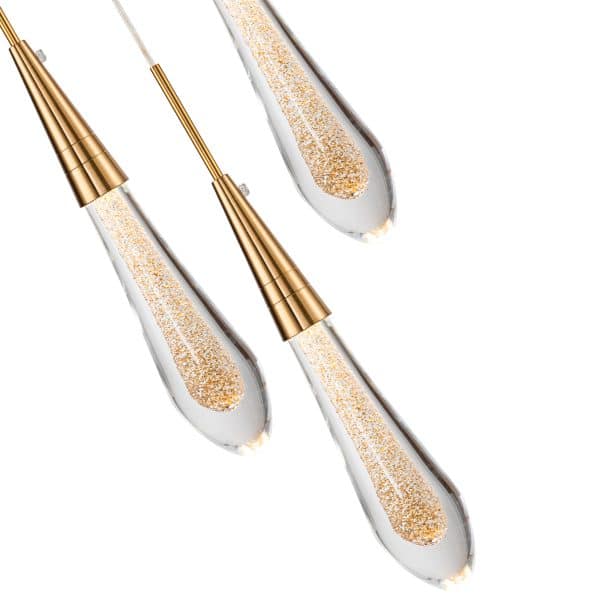 Подвесной светильник DZ1018P-3 brass — изображение 2