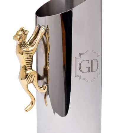 95IM-16515 Кувшин "Леопард" нерж. сталь h25