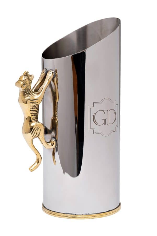 95IM-16515 Кувшин "Леопард" нерж. сталь h25