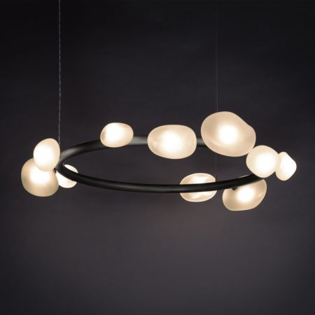 Подвесной светильник 5055P/D910 black/white