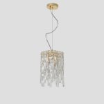 Светильник подвесной Crystal Lux ABRIL SP2 GOLD — изображение 3