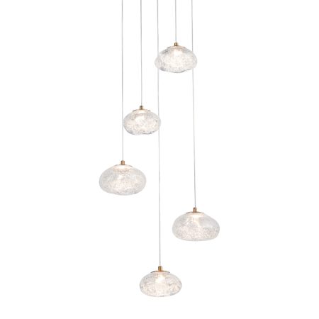 Подвесной светильник P98065-5 antique brass