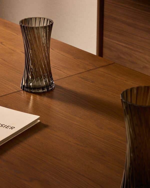 Arep Ваза из серого стекла 22,5 см — изображение 3