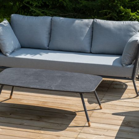 "Багамы" диван 3-местный плетеный из роупа