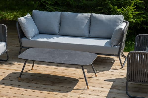 "Багамы" диван 3-местный плетеный из роупа