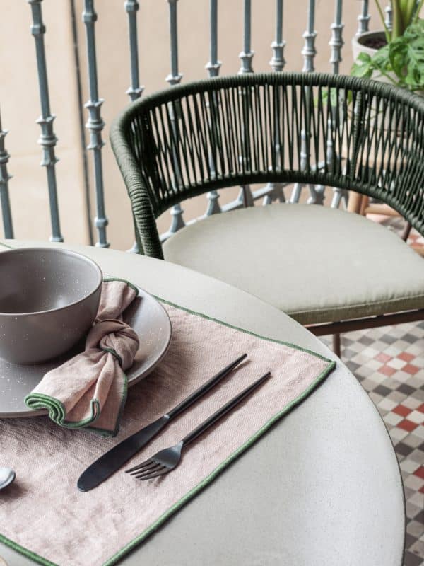 Цементный стол Itai Ø 90 см — изображение 3