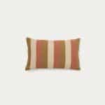 Чехол для подушки Nivran из льна в разноцветную полоску 30 x 50 см