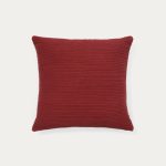 Чехол на подушку Minec терракотовый 100% лен 45 x 45 см