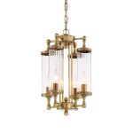 Люстра Regis 4 brass