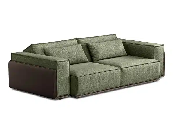 Диван Asti коричневый, зеленый — изображение 2