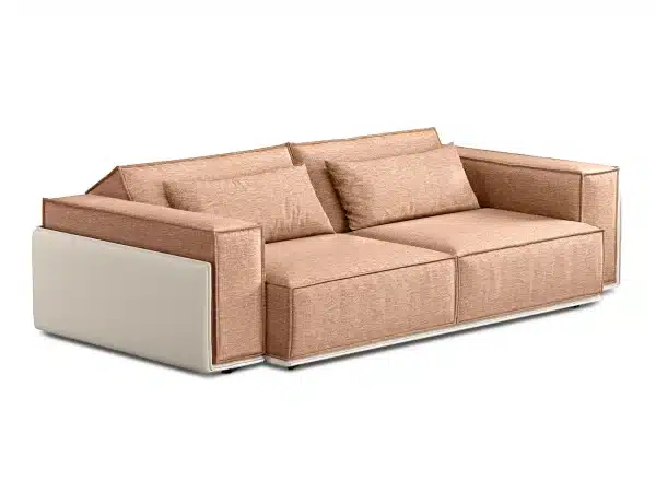 Диван Asti красный — изображение 2