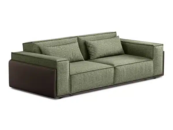Диван Asti коричневый, зеленый — изображение 4