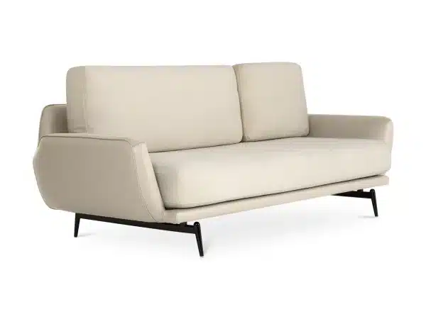 Диван Ispani трёхместный белый, бежевый — изображение 2