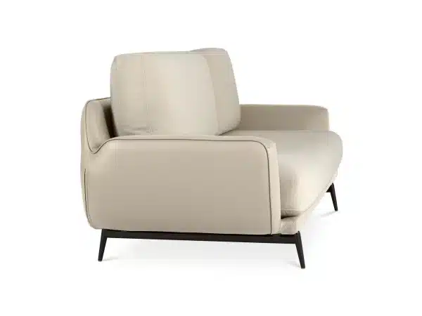 Диван Ispani трёхместный белый, бежевый — изображение 3