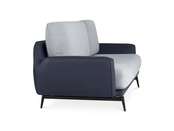 Диван Ispani трёхместный синий, светло-серый — изображение 3