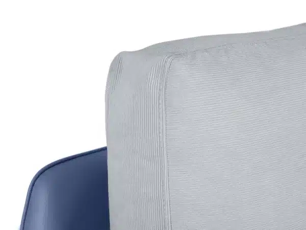 Диван Ispani трёхместный белый, голубой — изображение 4