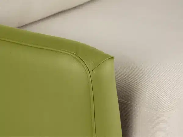 Диван Ispani трёхместный белый, зеленый — изображение 5