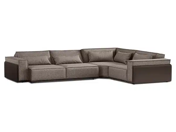 Диван угловой Asti коричневый — изображение 3