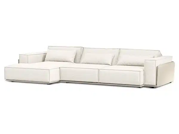 Диван угловой Asti белый, бежевый — изображение 3