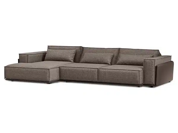Диван угловой Asti коричневый — изображение 3