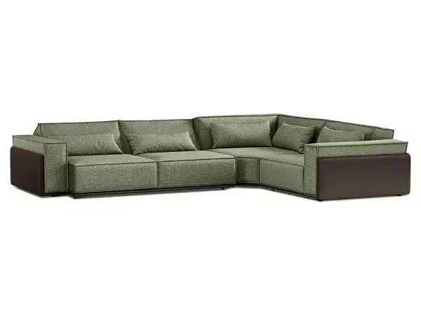 Диван угловой Asti темно-зеленый — изображение 3