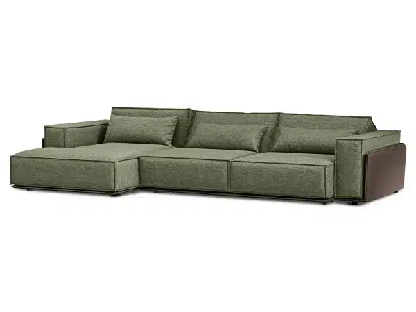 Диван угловой Asti темно-зеленый — изображение 3