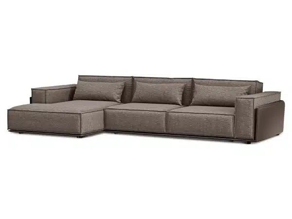 Диван угловой Asti коричневый — изображение 4