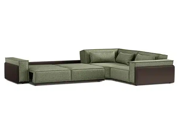 Диван угловой Asti темно-зеленый — изображение 4