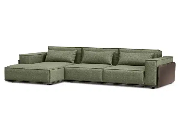 Диван угловой Asti темно-зеленый — изображение 4
