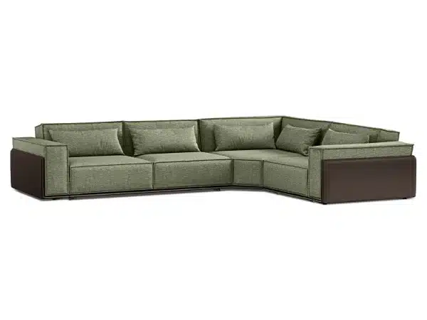 Диван угловой Asti темно-зеленый — изображение 5