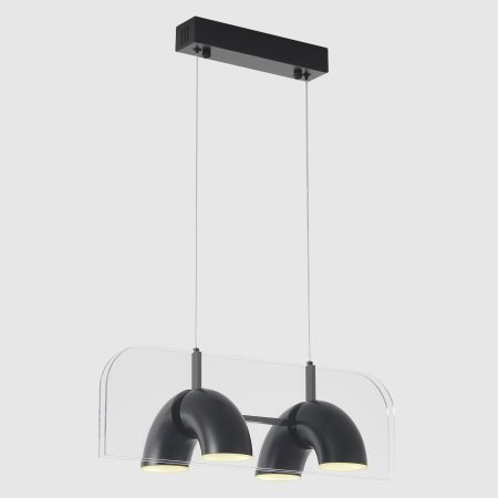 Светильник подвесной Crystal Lux ELEMENT SP24W LED BLACK