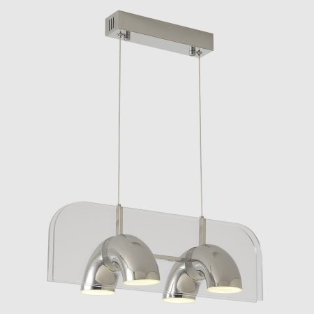 Светильник подвесной Crystal Lux ELEMENT SP24W LED CHROME