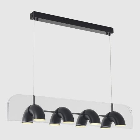 Светильник подвесной Crystal Lux ELEMENT SP48W LED BLACK